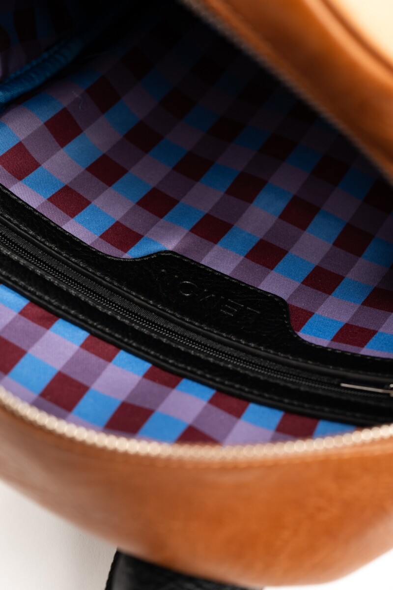 Mochila Combinada Cuero Vegano Multi