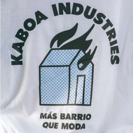 Remera Kaboa Industria Blanco