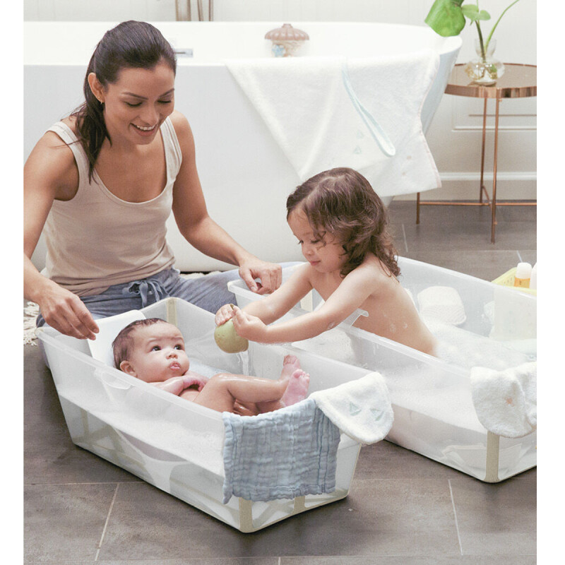 Bañito Plegable Flexi Bath extragrande Stokke Beige