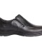 SNAKE CUERO VESTIR NEGRO