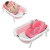Baño Plegable Termómetro + Colchón Bebé Baby Antideslizante Color Variante Rosado