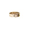 Anillo Atlantis- Plata y Oro-Sin piedra-AN5949 sinpiedra
