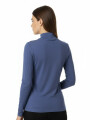 Polera Afassa Azul Piedra