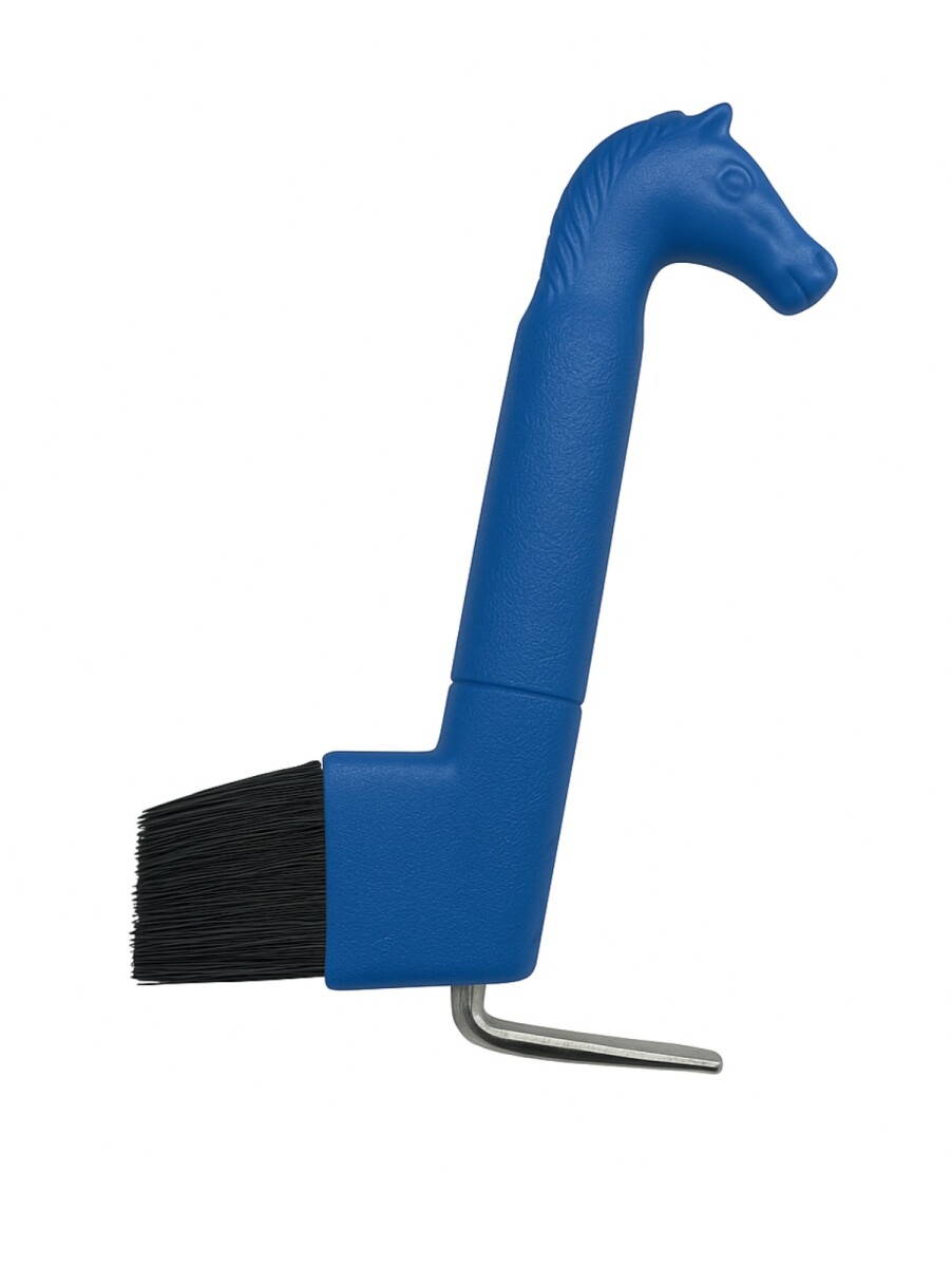 Limpia Cascos con Cepillo - Azul 