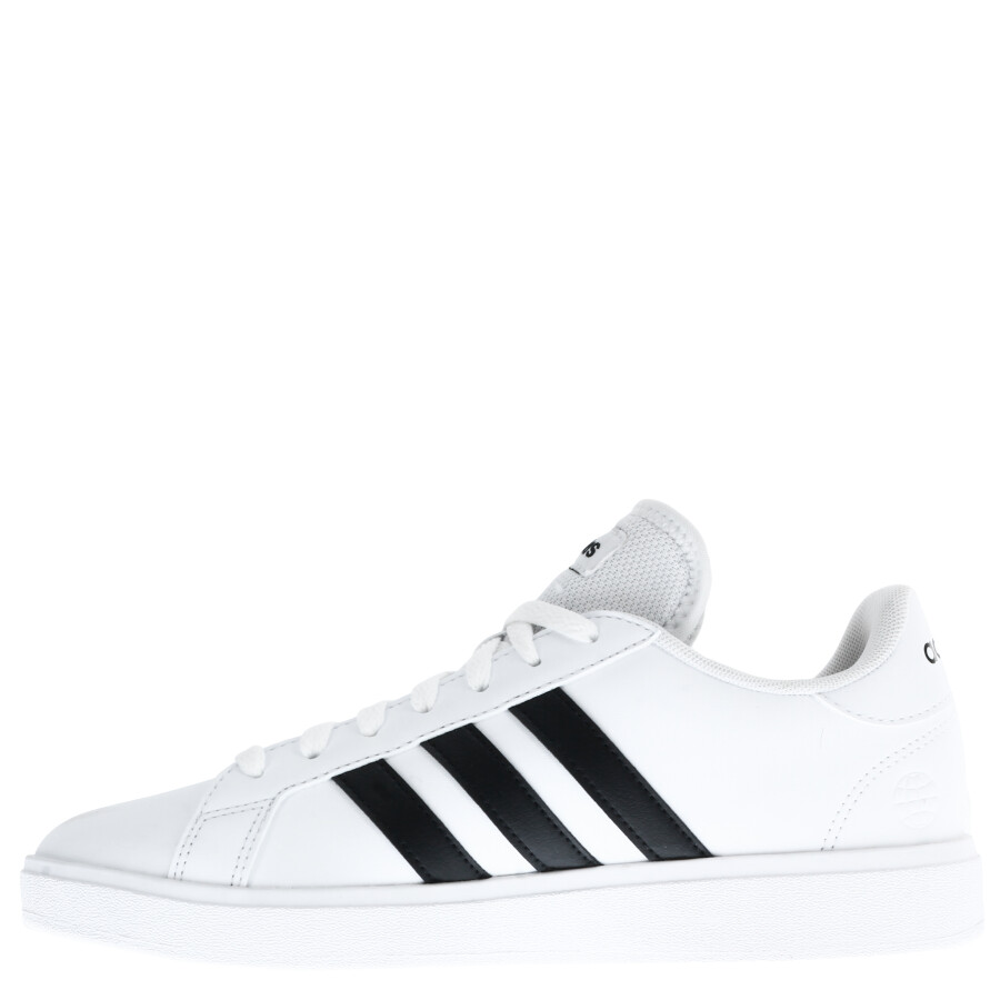 Championes de Hombre Adidas Grand Court Base 2.0 Blanco - Negro