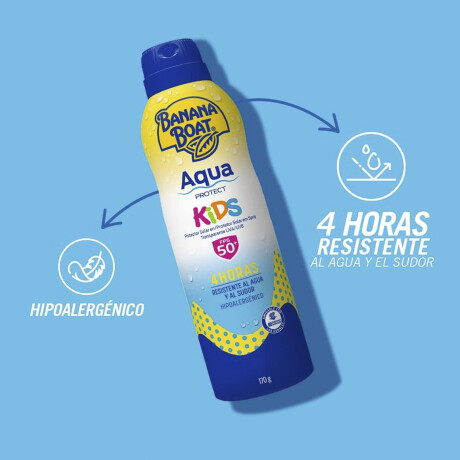 Protector Solar en Spray Banana Boat Kids 4 horas FPS50+ 170gr Protector Solar en Spray Banana Boat Kids 4 horas FPS50+ 170gr
