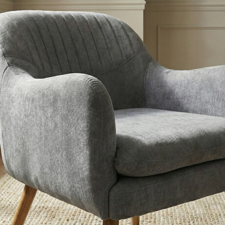 Butaca Melania - Tela Microfibra C52 (Ceniza)