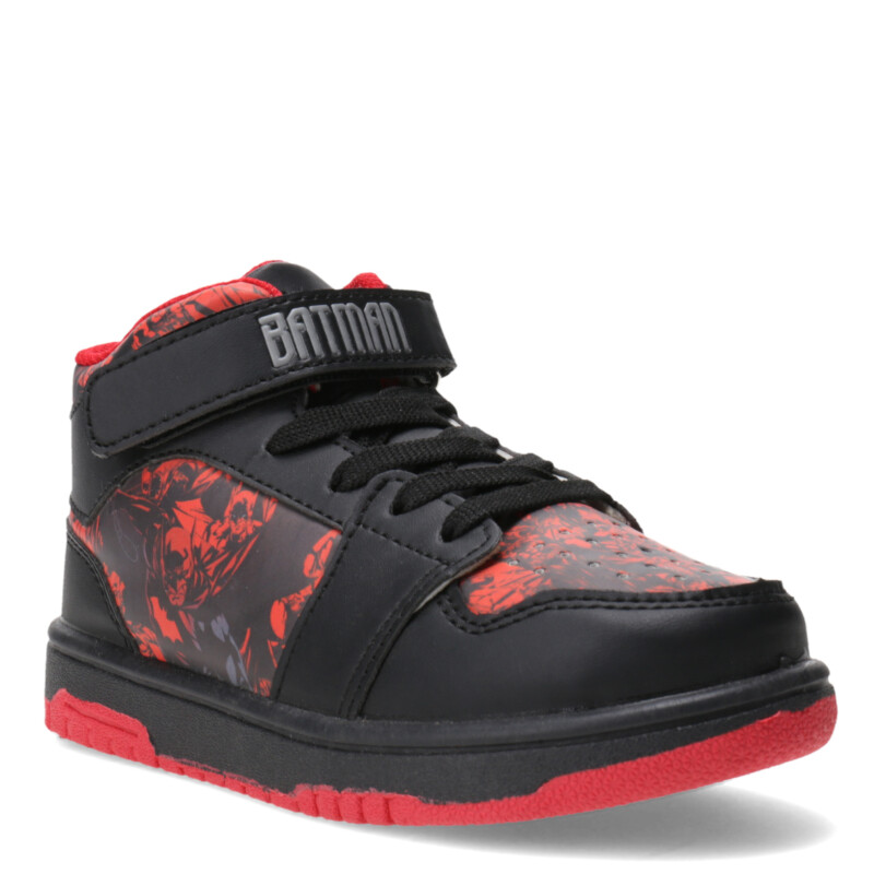 Championes Infantiles DC Batman Negro - Rojo