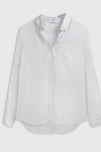 Camisa Oxford Mujer Optic White