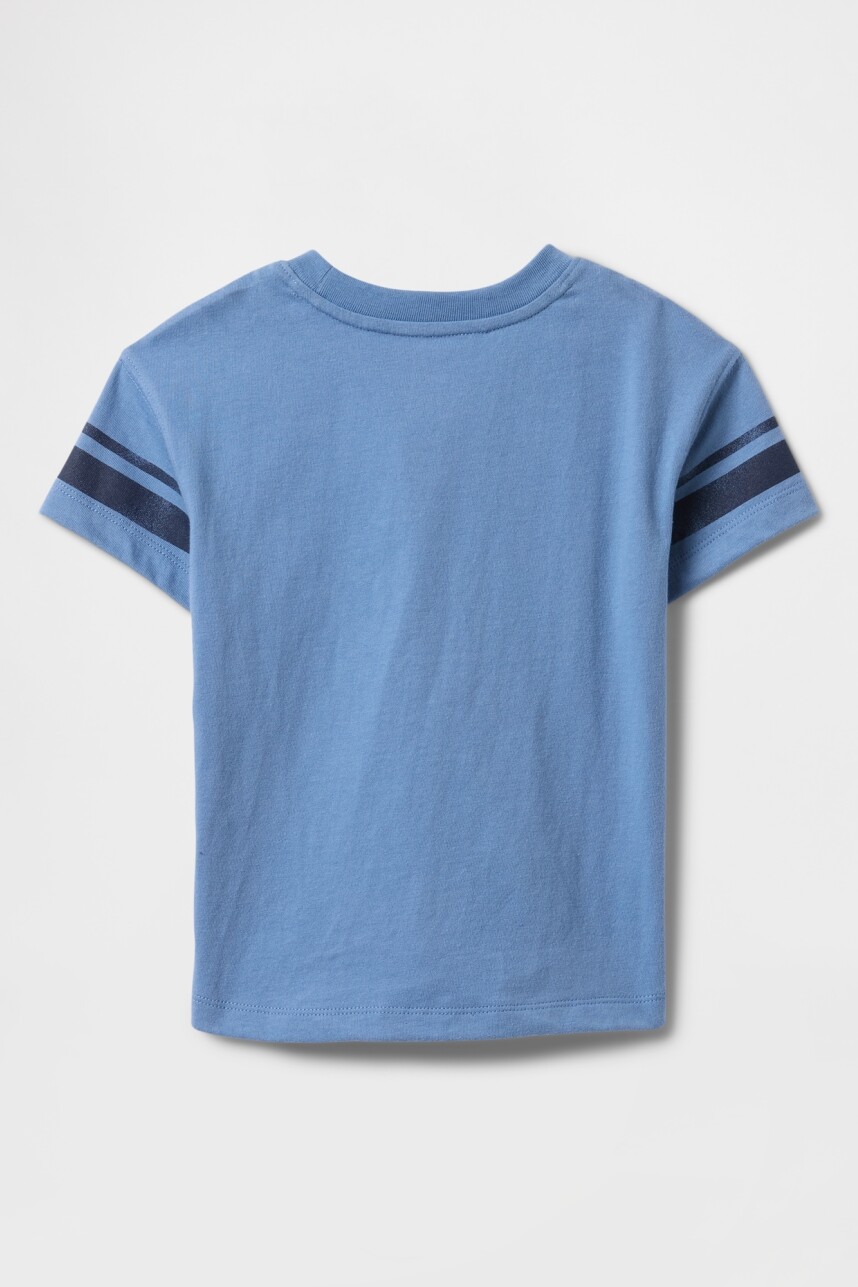 Remera Logo Gap Toddler Niño Soft Cornflower