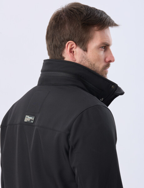 CAMPERA DE NEOPRENO Negro