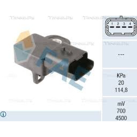MAP SENSOR PRESION ABSOLUTA CITROEN - PEUGEOT 208 1,2 10.3347 FAE MAP SENSOR PRESION ABSOLUTA CITROEN - PEUGEOT 208 1,2 10.3347 FAE