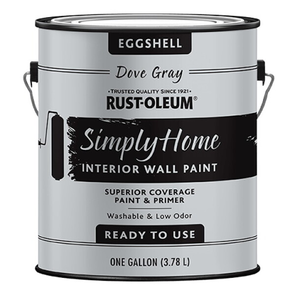 Látex Interior Semi Mate 3.78L Gris Nórdico Rust Oleum