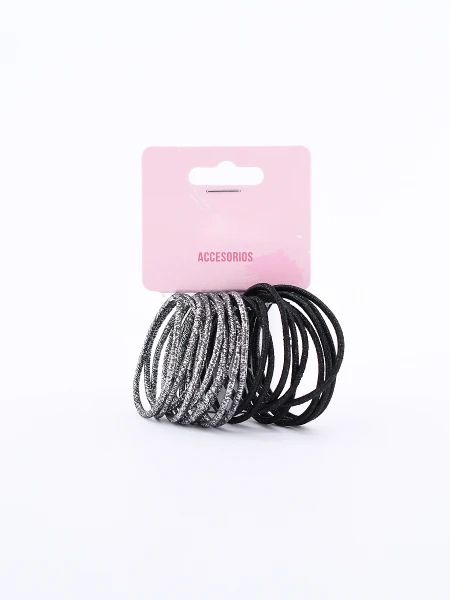 COLEROS PACK X 20 PLATEADO