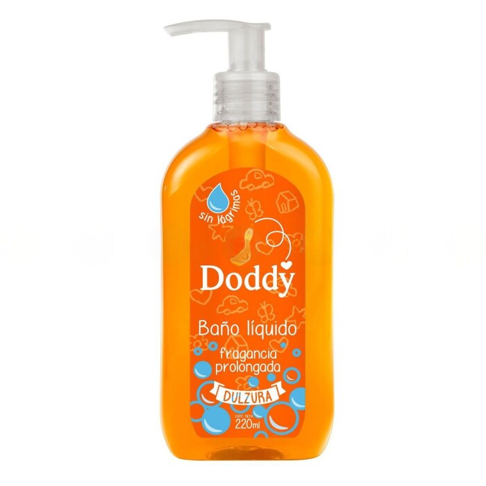 DODDY BAÑO LIQ FRAGAN PROLONGADA DULZURA única