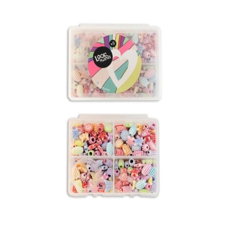 Kit para Crear Pulseras LOOK27 Caja con 4 Divisiones 001