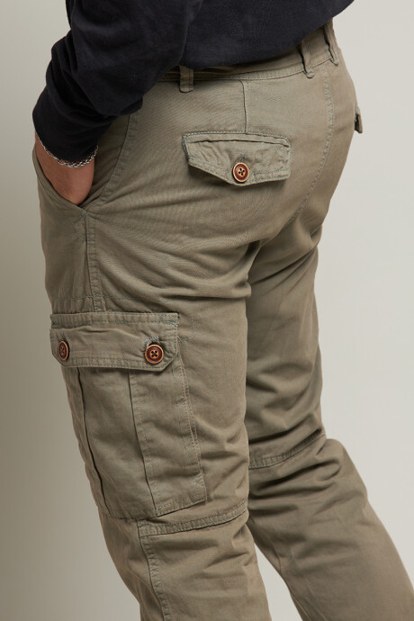 PANTALON CARGO VISUND DIXIE Gris