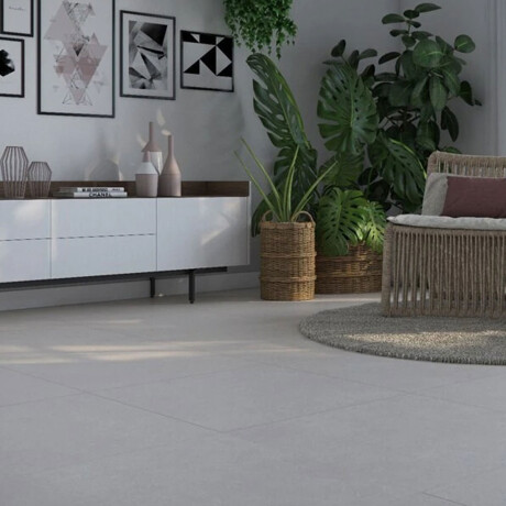 Porcelanato Gris Tinta Única Mate Liso 60X60Cm Piso Pared GAMAS DE GRIS