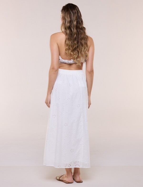 Falda Broderie CRUDO