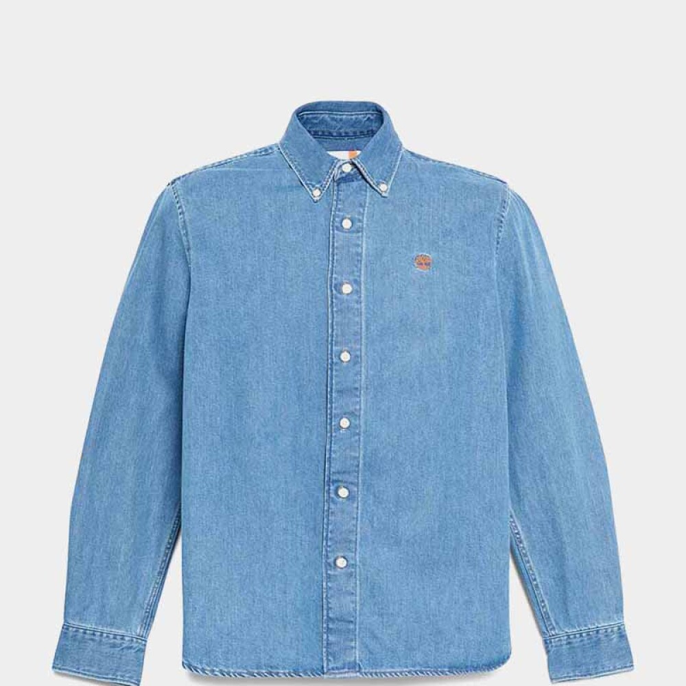 Camisa Denim Hombre Horizon Blue Wash
