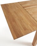 Mesa extensible Isbel 140 (220) x 90 cm madera maciza de roble