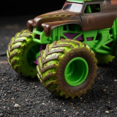 Vehiculo Monster Jam 58810 Cambio de Color 1:64 GRAVE-DIGGER
