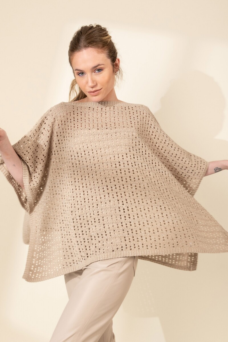Poncho Pilar Vison / Lurex