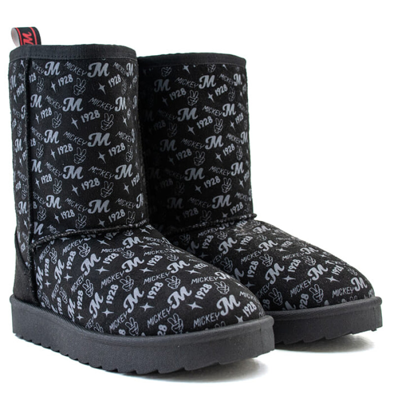 Botas Disney Minnie de Niños - MKACFW22011 Negro-rojo