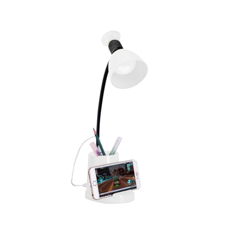 LAMPARA DE ESCRITORIO LED CON SOPORTE PARA CELULAR LAMPARA DE ESCRITORIO LED CON SOPORTE PARA CELULAR