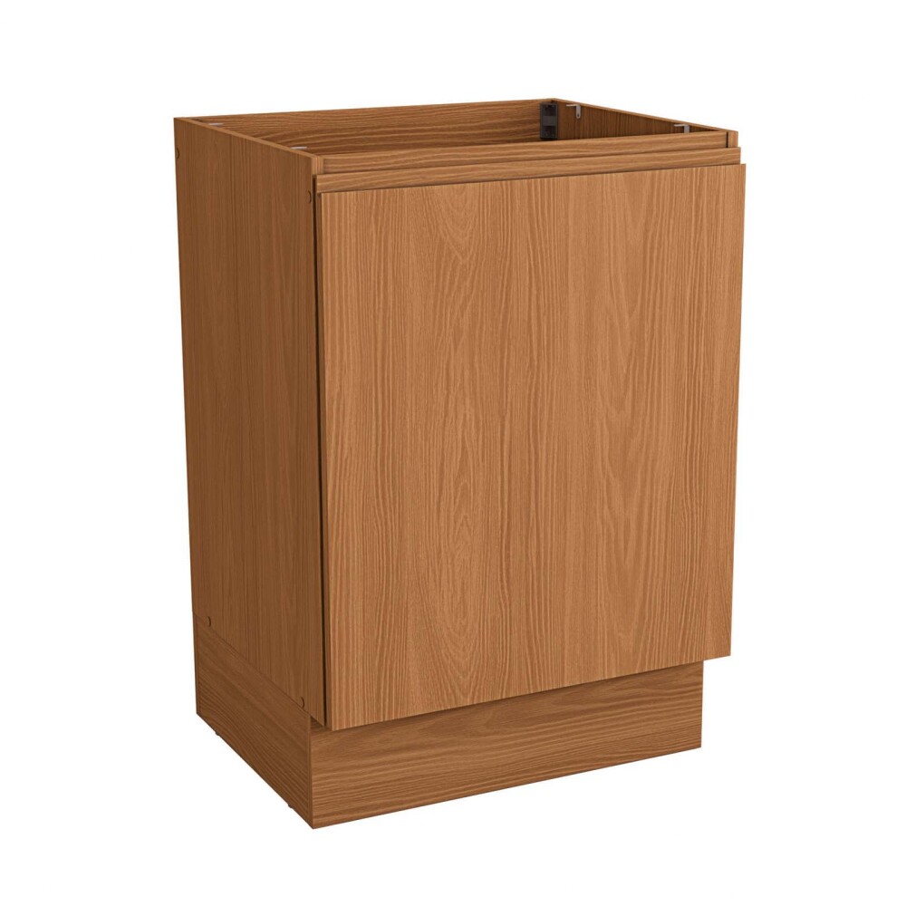 BAJO MESADA 60 CM MDF-Y-MDP MARRON GÉNOVA