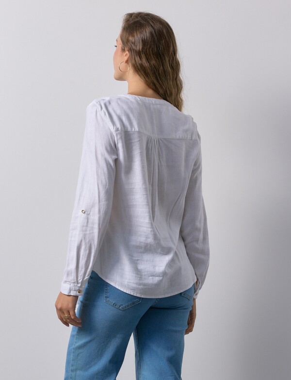 Blusa Lino BLANCO
