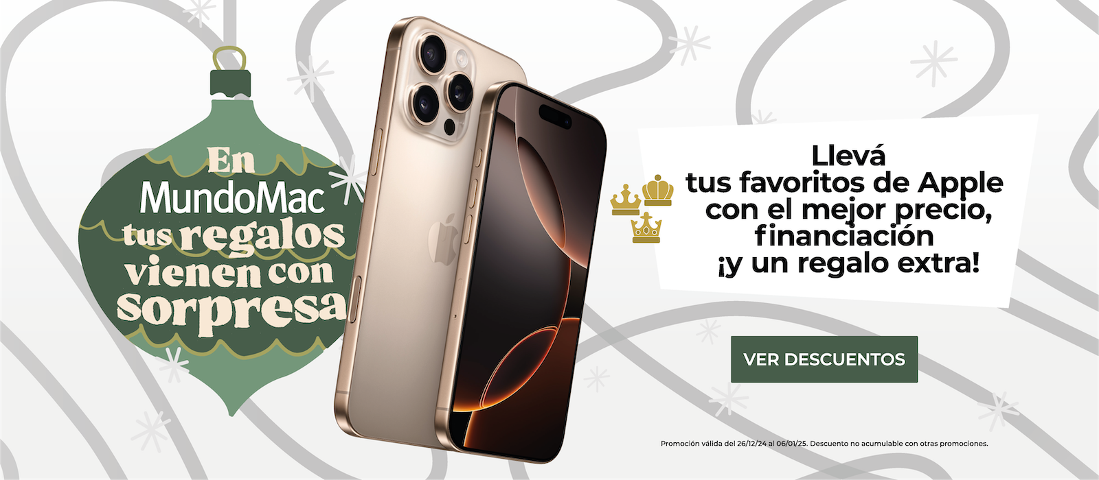 iPhone 16, iPad, Apple, MacBook Air, AirPods, Reyes, Regalos