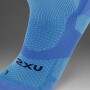 Vectr Light Cushion Crew Socks - Unisex Azure Blue/surf