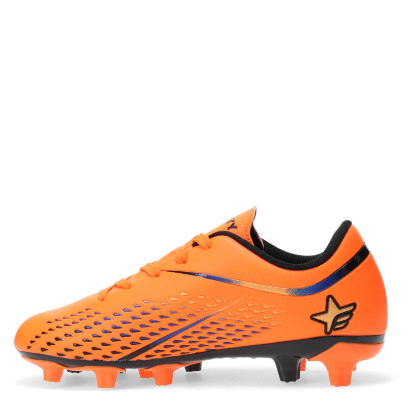 Championes Infantiles Footy Champions League Anaranjado - Amarillo Fluo