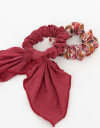 Skunzies Estampados Set De Scrunchies Combinados - Combinacion Bicolor