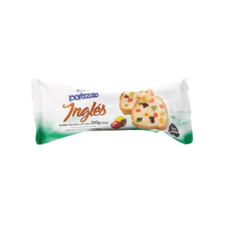BUDIN PORTEZUELO COMUN INGLES 200GR BUDIN PORTEZUELO COMUN INGLES 200GR