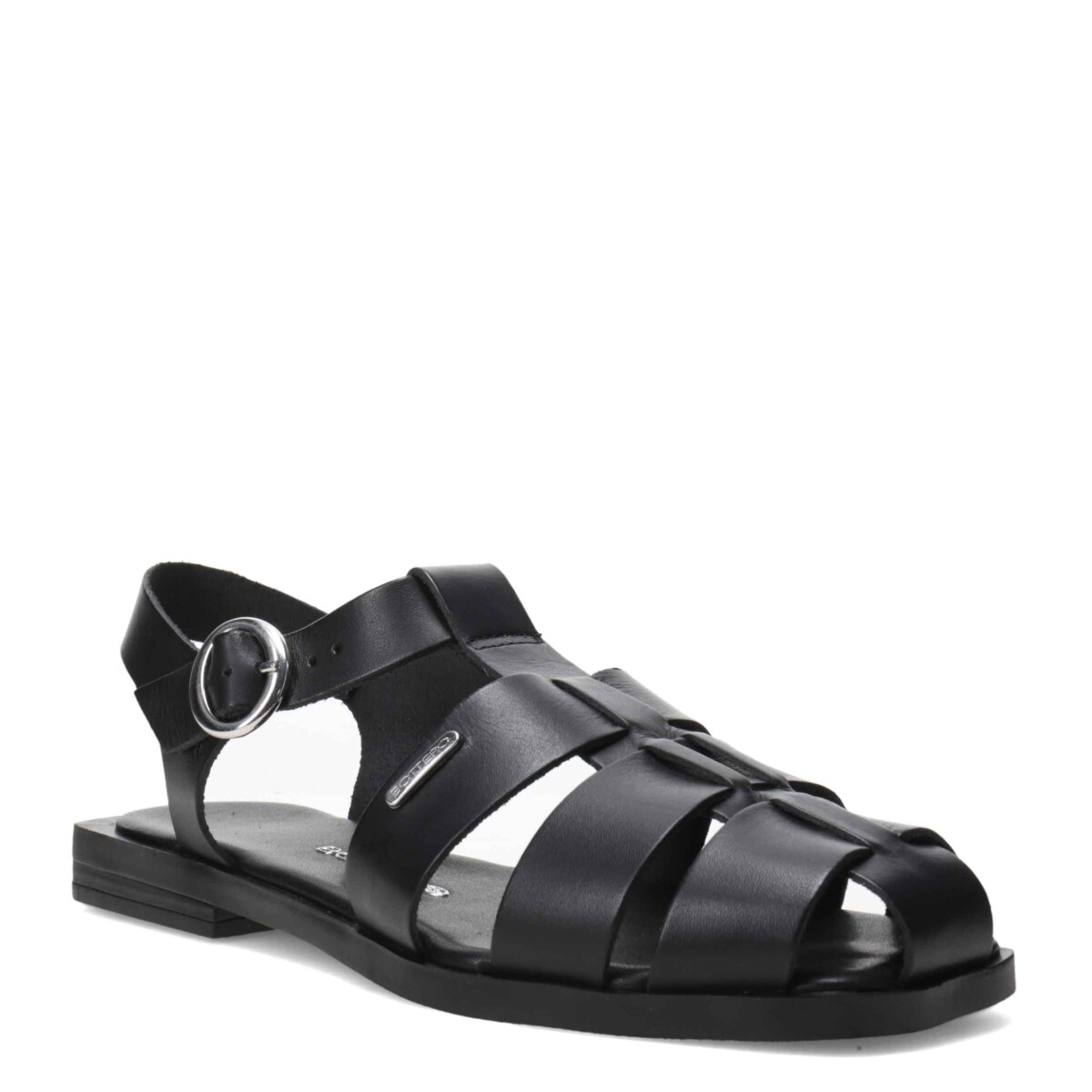 Sandalia franciscana con punta cerrada 336801 Bottero - Preto 