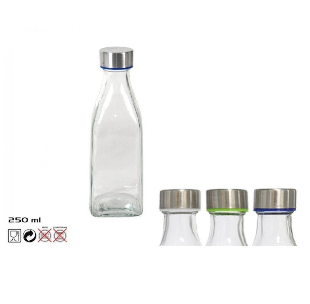 Botella Denver 250 Ml. T/Acero Color 