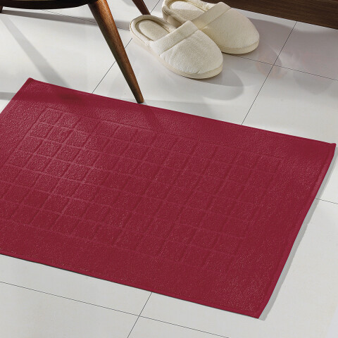 Toalla Piso Royal Dohler 100% Algodón 50 x 70 cm CEREZA