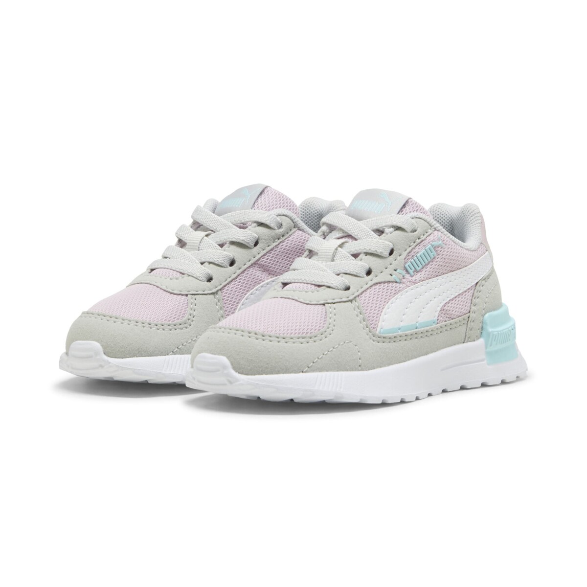 Championes Puma Graviton AC de Niños - 381989 47 - Rosado-gris 