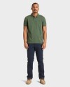 Polera Washed Short Sleeve Polo Hombre 4468