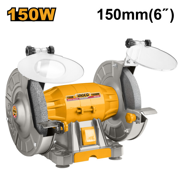 AMOLADORA DE BANCO 6´´ 2950RPM 150W INGCO BG61502 AMOLADORA DE BANCO 6´´ 2950RPM 150W INGCO BG61502