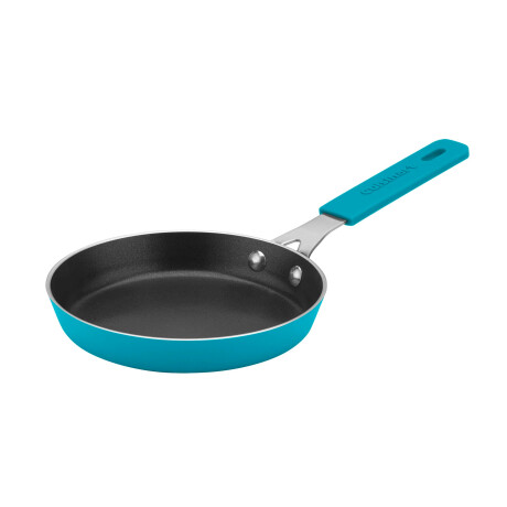 Mini Sarten Cuisinart Circular Antiadherente Negro/Celeste