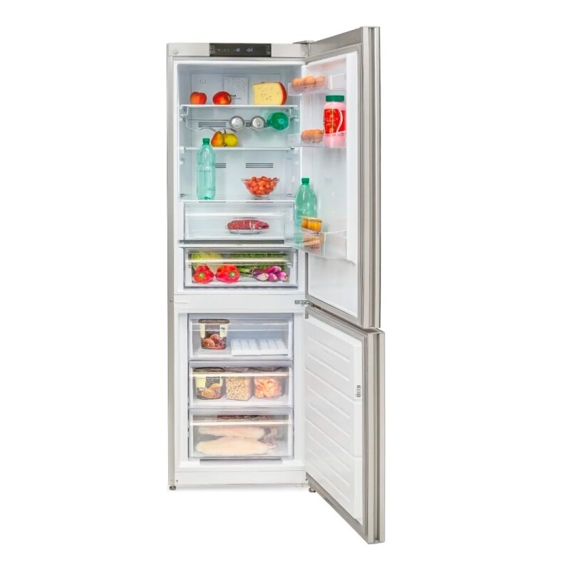 Heladera James Con Freezer Rj 428 Nt Vidrio Blanco Heladera James Con Freezer Rj 428 Nt Vidrio Blanco