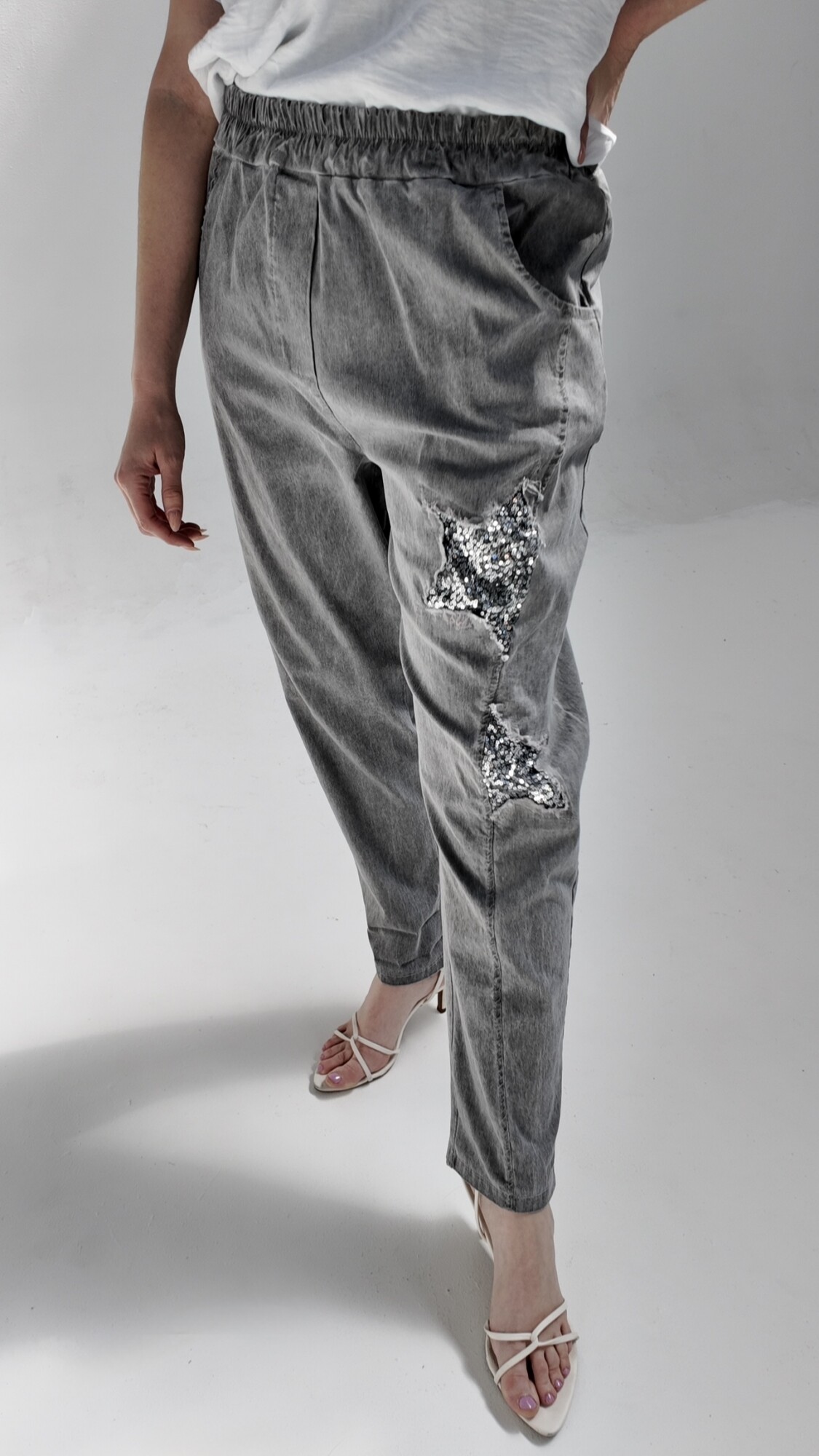 Pantalón Baggy Parma Gris