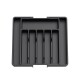 Cubiertero Organizador Cubiertos Extensible Cajon Cocina Negro Cubiertero Organizador Cubiertos Extensible Cajon Cocina Negro
