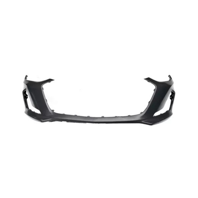 PARAGOLPE DELANTERO NEGRO LISO SIN AGUJERO SENSOR Paragolpe Delantero Negro Liso Sin Agujero Sensor
