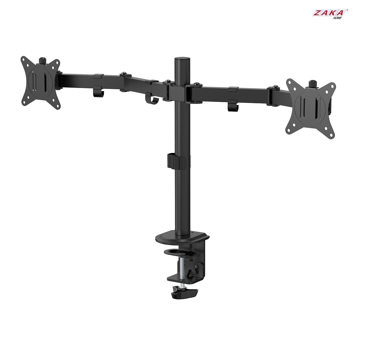 Soporte Para Doble Monitor Movil De Mesa De 17''a 32'' 