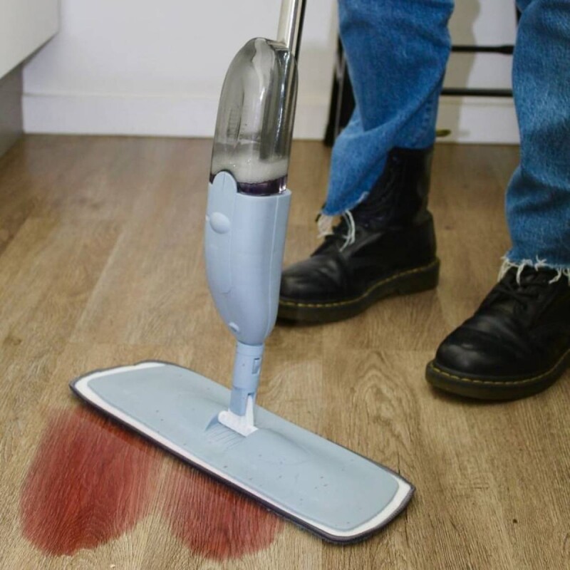 Mopa Giratoria Con Pulverizador Rociador Fregona Spray 360 Mopa Giratoria Con Pulverizador Rociador Fregona Spray 360