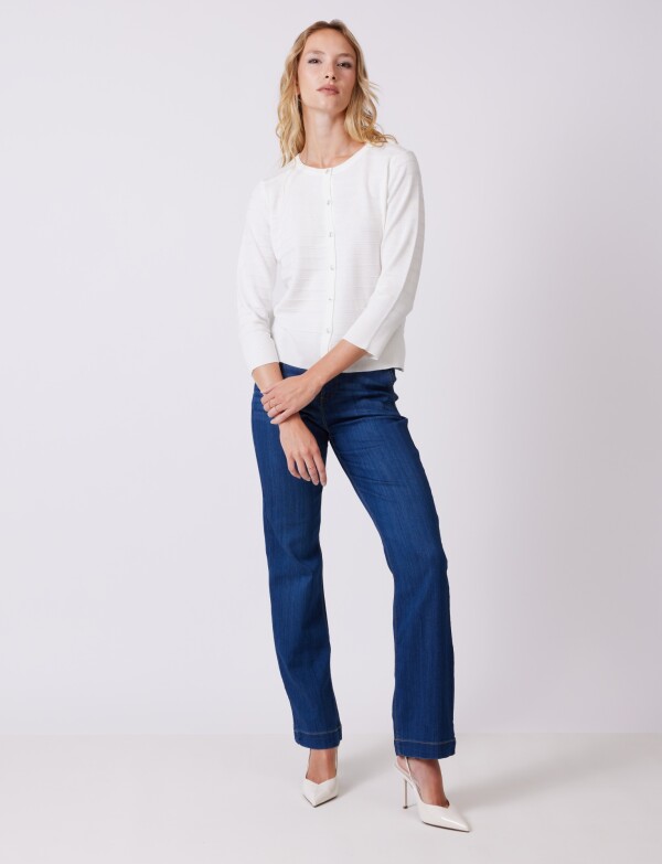 Cardigan Basico CRUDO